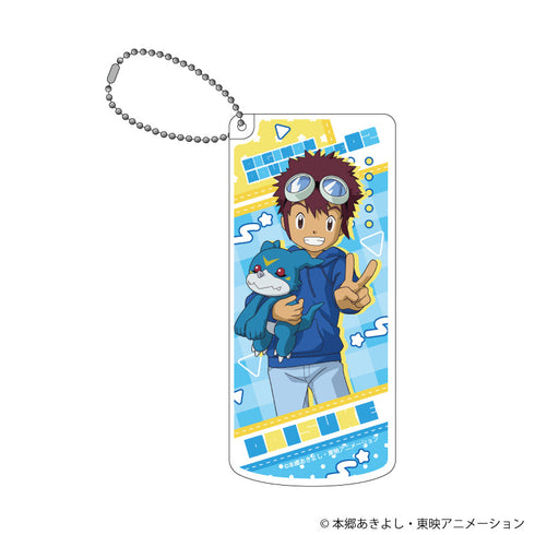 『デジモンアドベンチャー02』スライド式小物ケース14/本宮大輔&ブイモン ぬいぐるみver.(描き下ろしイラスト)